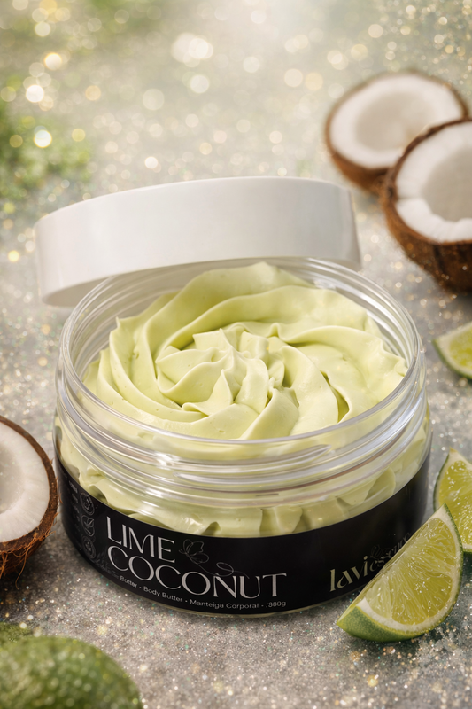 Body Butter - Manteiga Corporal - Lime Coconut
